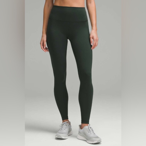 Lululemon NWT Legacy Green Wunder Train High-Rise Tights 28” Leggings Size 2 - Picture 2 of 11